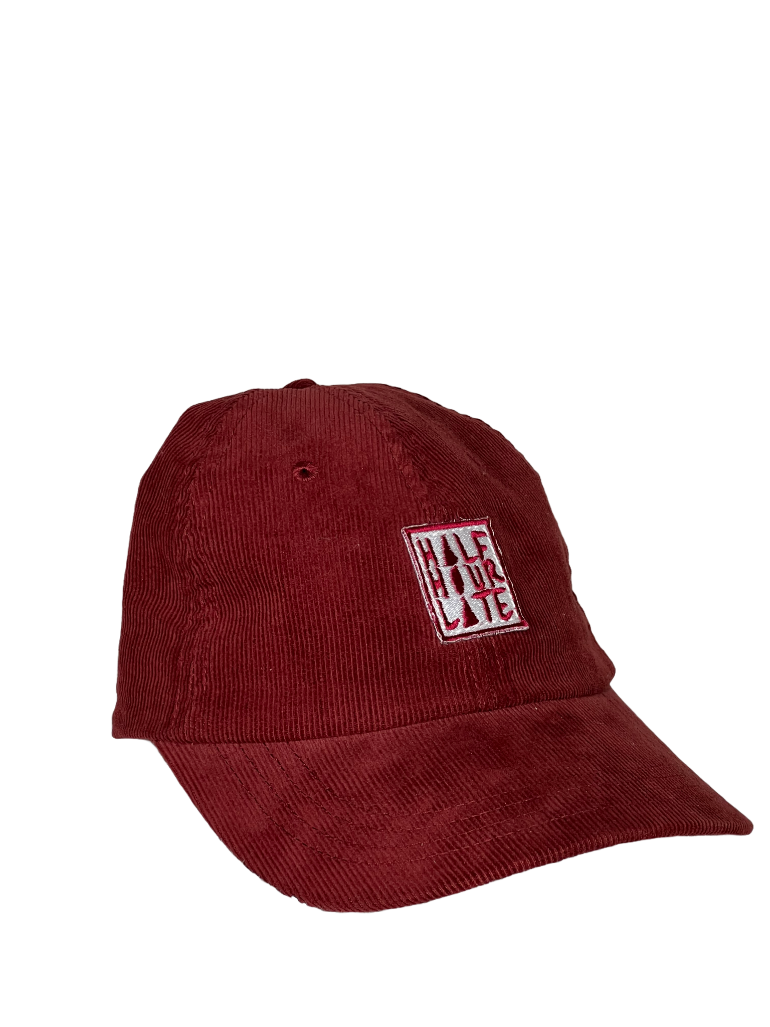 HHL Corduroy - Dad Hat - Red on Red
